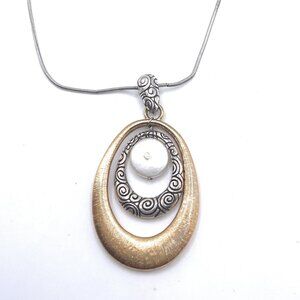 Brighton Pearl Pendant Necklace - 4053